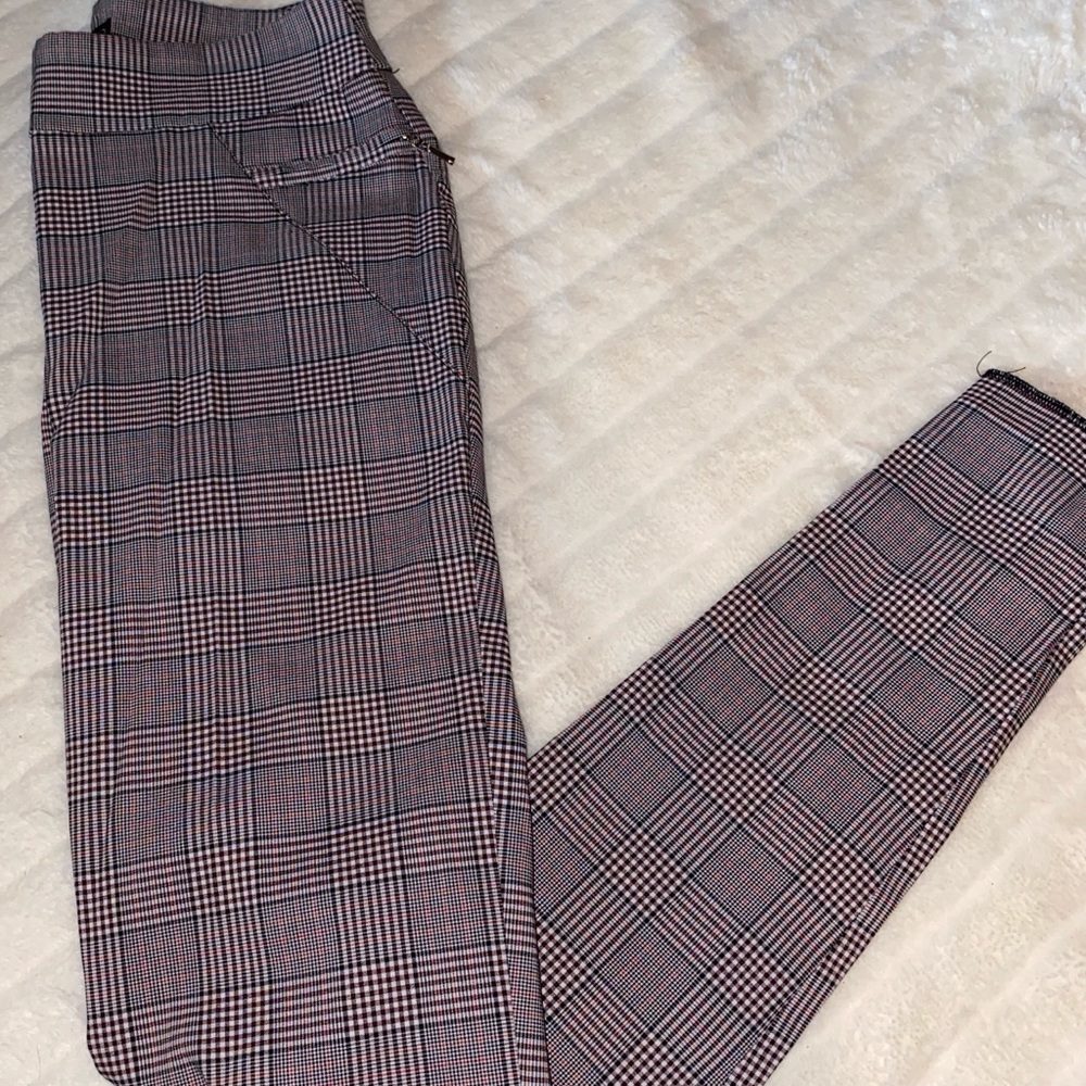 plaid pants